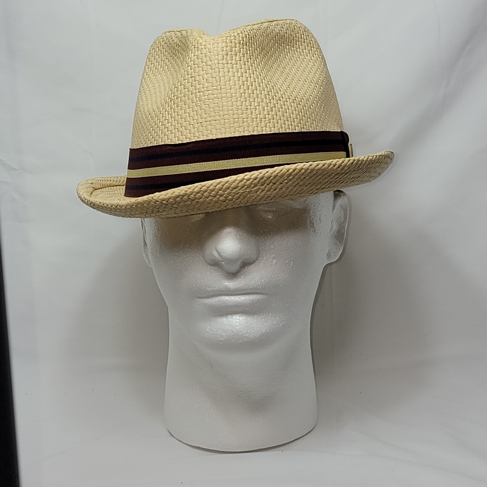 Peter Grimm‎ Stylish Tan Fedora with Brown Band